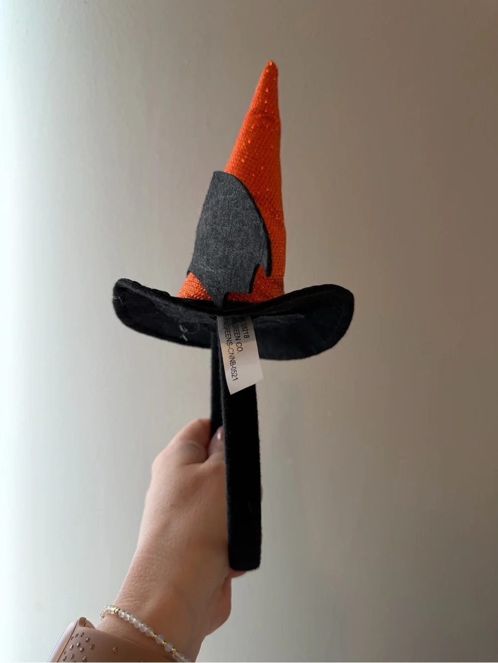 Halloween Witch hat with a bat headband